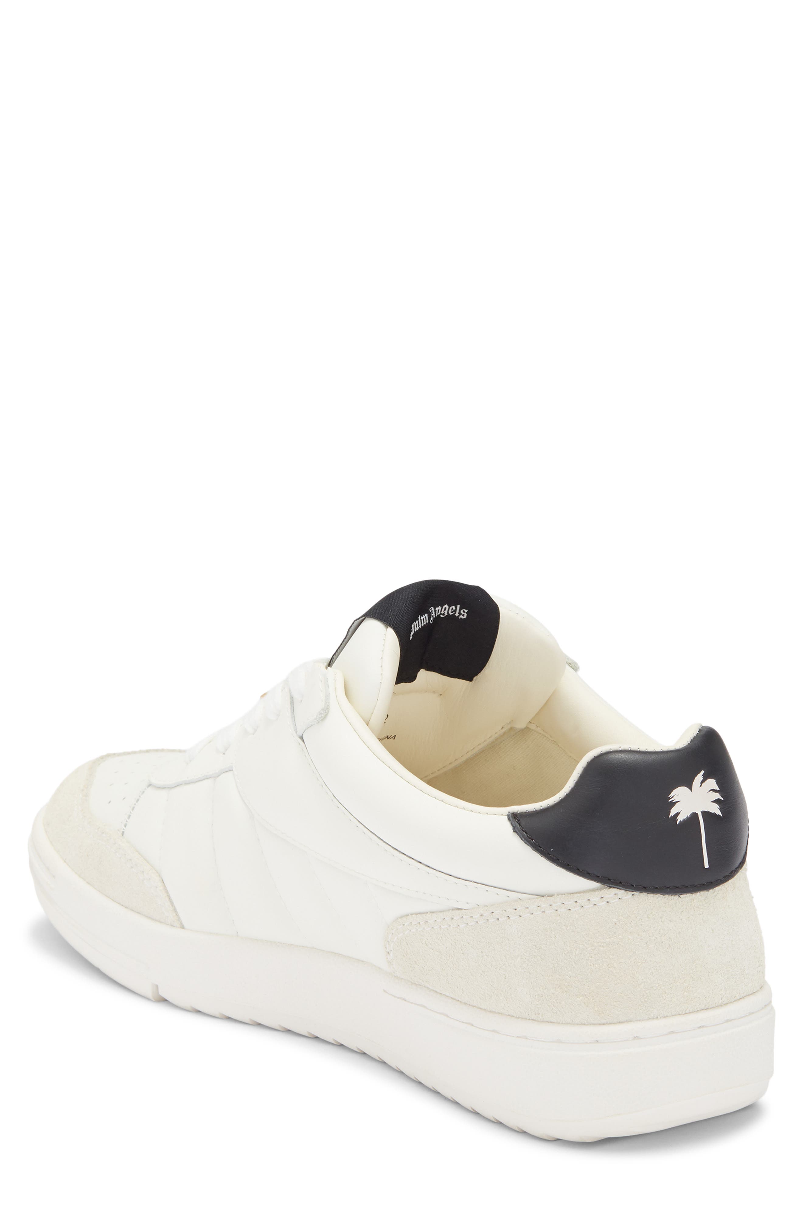 Palm Angels Palm Beach University Sneaker, Alternate, color, White Black