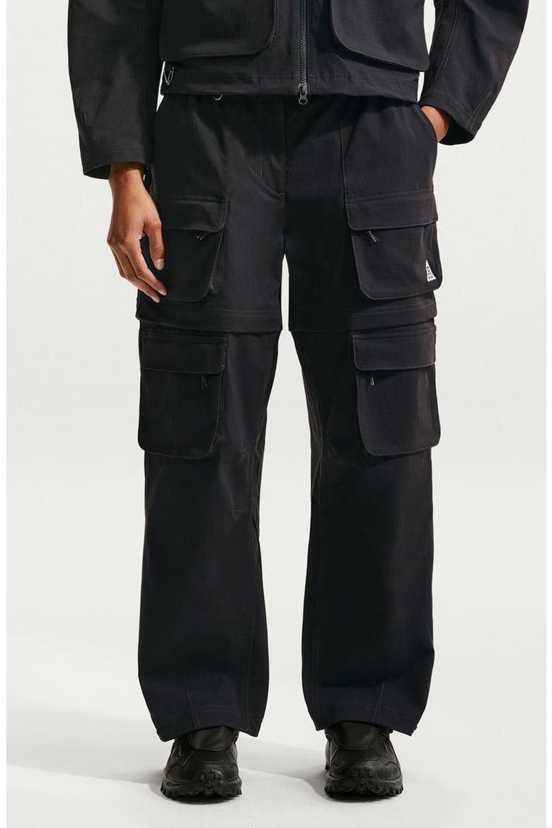 ACG Smith Summit Water Repellent Zip-Off Performance Pants, Main, color, BLACK/ANTHRACITE/COOL GREY