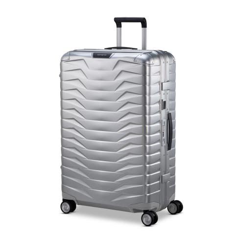 Proxis Aluminum Hardside 29" Large Checked Spinner Luggage