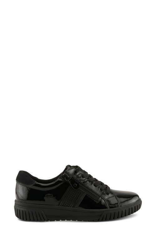Spring Step Jamia Water Resistant Sneaker In Black