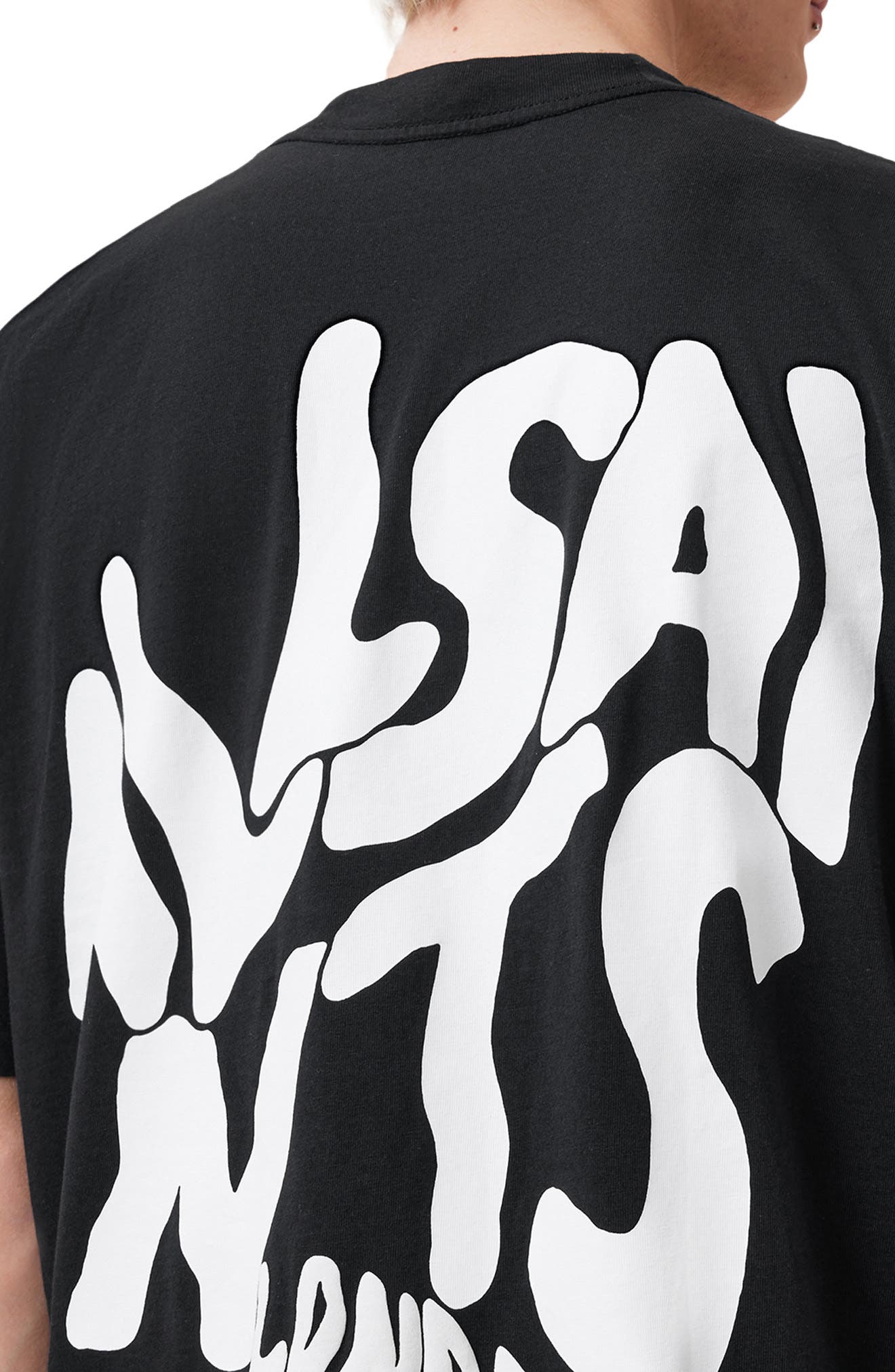 Мужские AllSaints Orlando Logo Oversize Graphic T-Shirt — фото 6