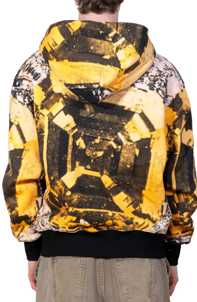 PLEASURES x Richard Bernstein Radiance Zip Hoodie, Alternate, color, Natural