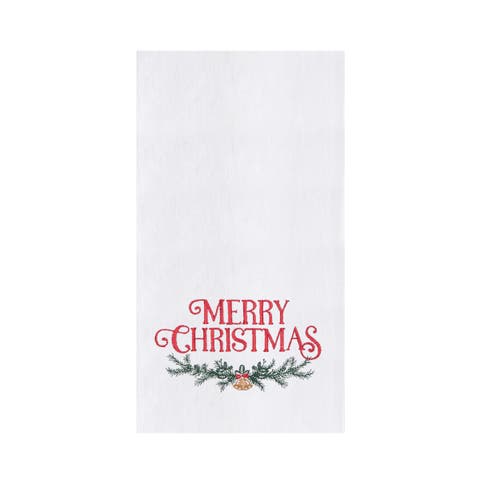 Merry Christmas Garland Towel