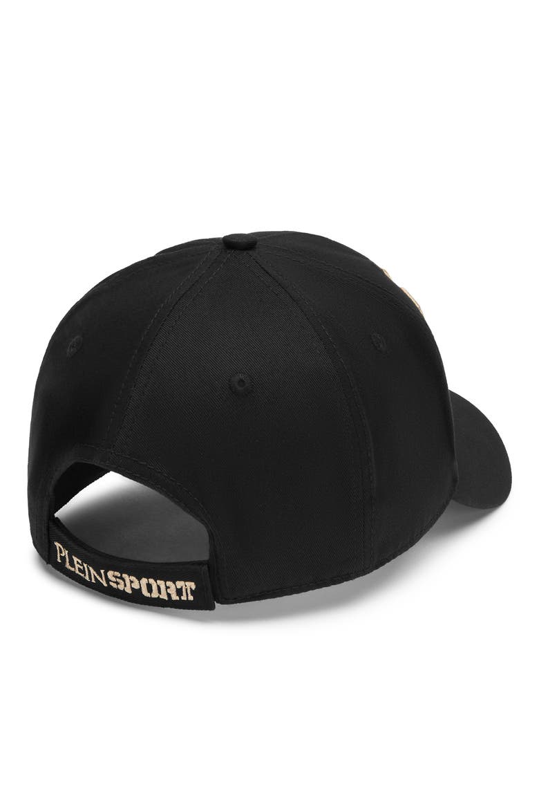 Baseball Cap Unisex, Alternate, color, black/gold