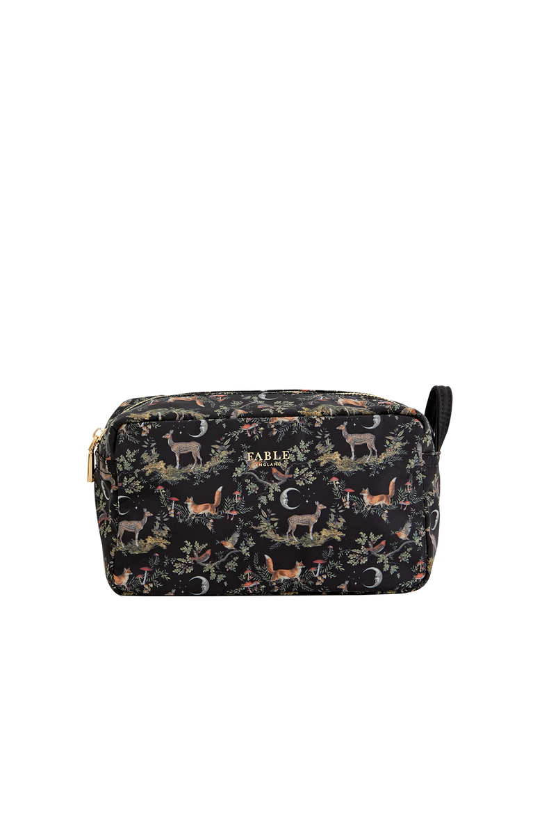 A Night's Tale Woodland Pouch Black, Main, color, Black