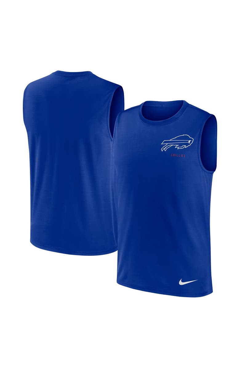 Nike Men's Nike Royal Buffalo Bills Muscle Tank Top, Main, color,