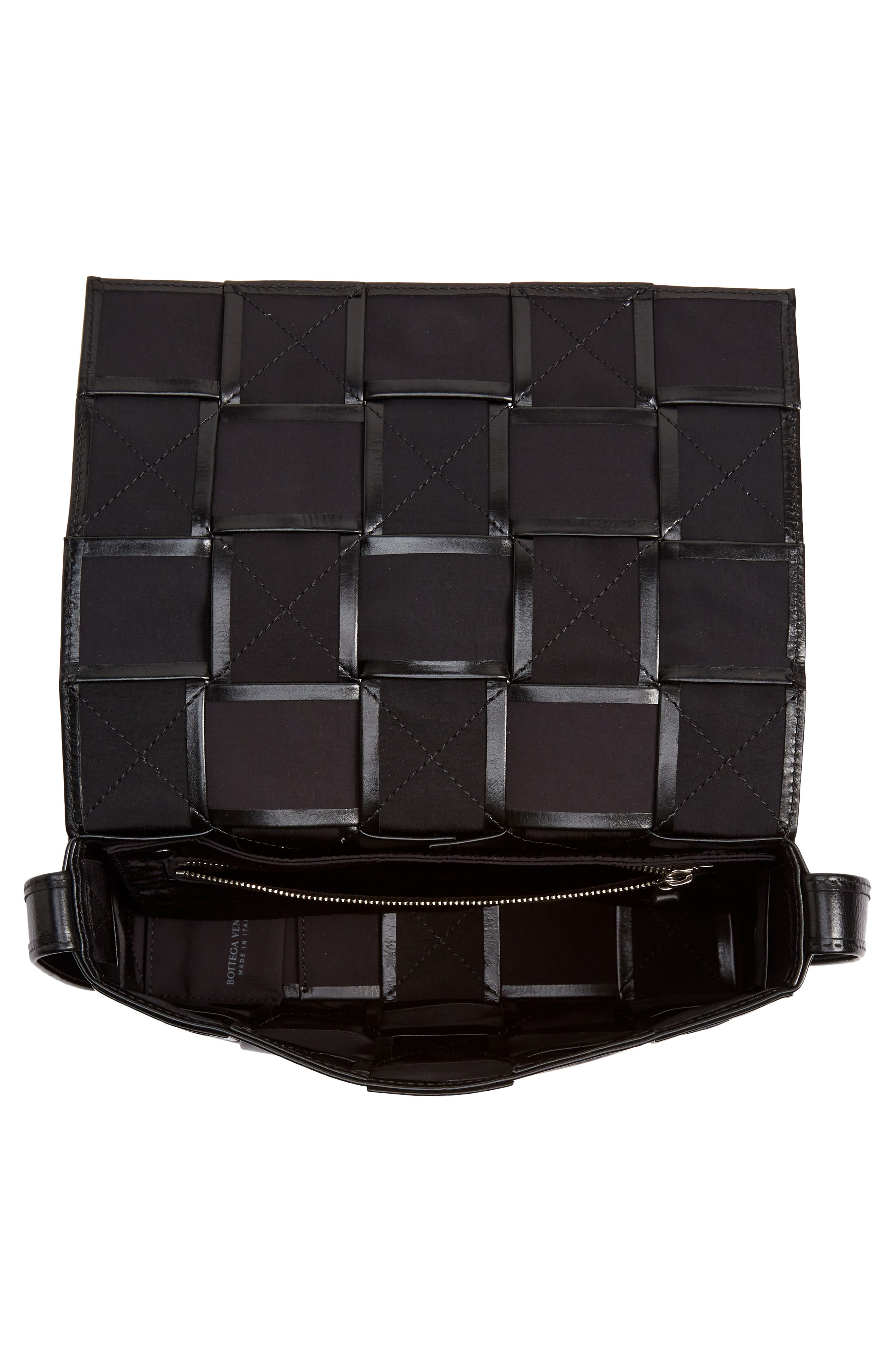 Bottega Veneta Cassette Intrecciato Leather Crossbody Bag, Alternate, color, 