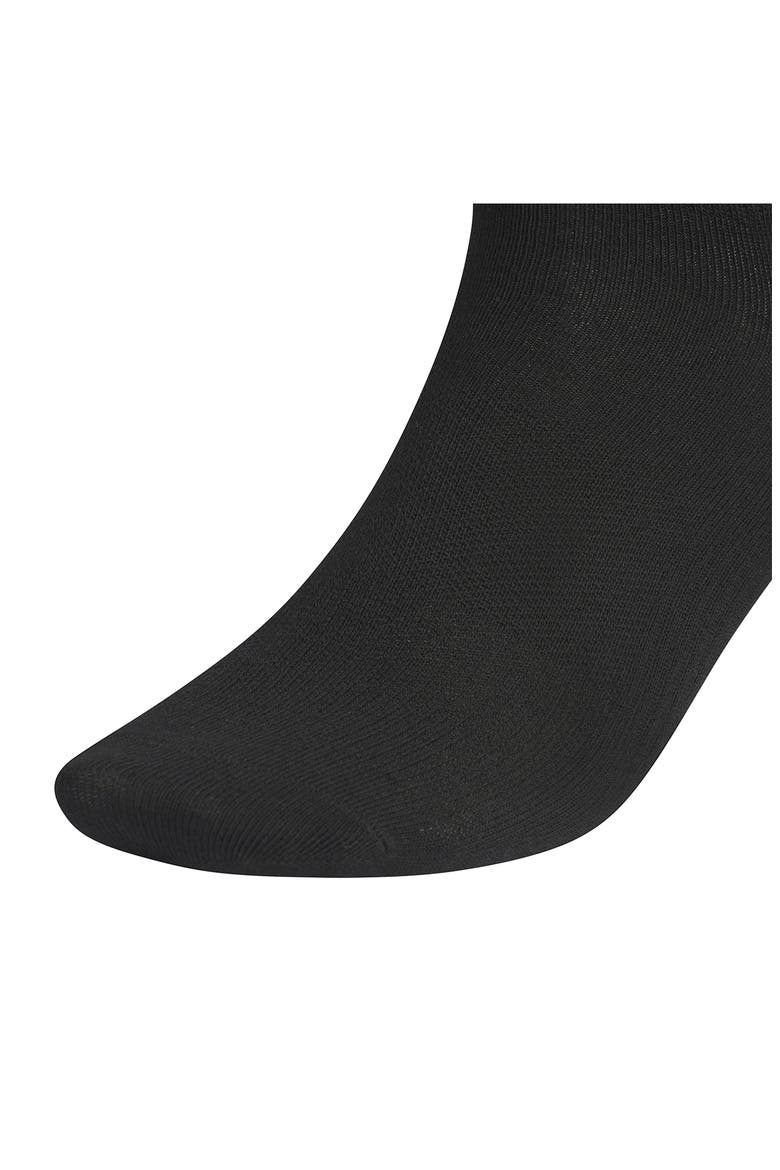 Superlite 6-Pack Quarter Socks, Alternate, color, BLACK