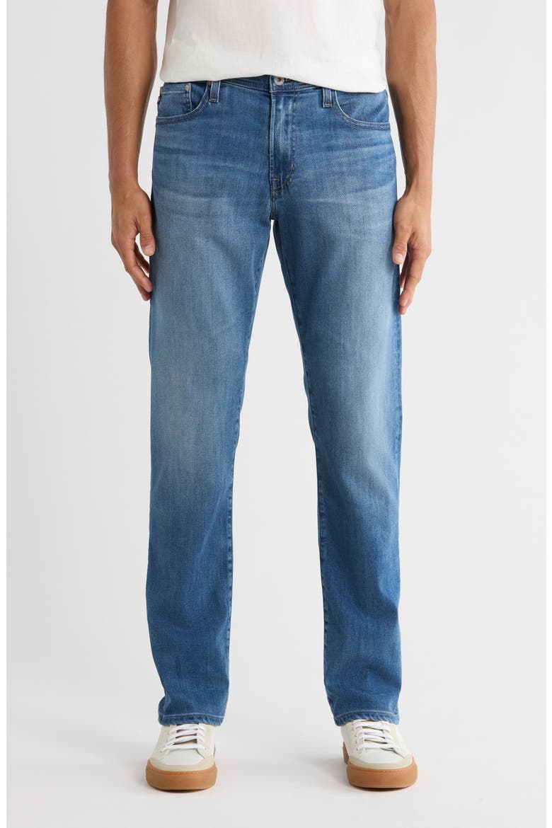 Everett Slim Straight Leg Jeans, Main, color, HOWLAND