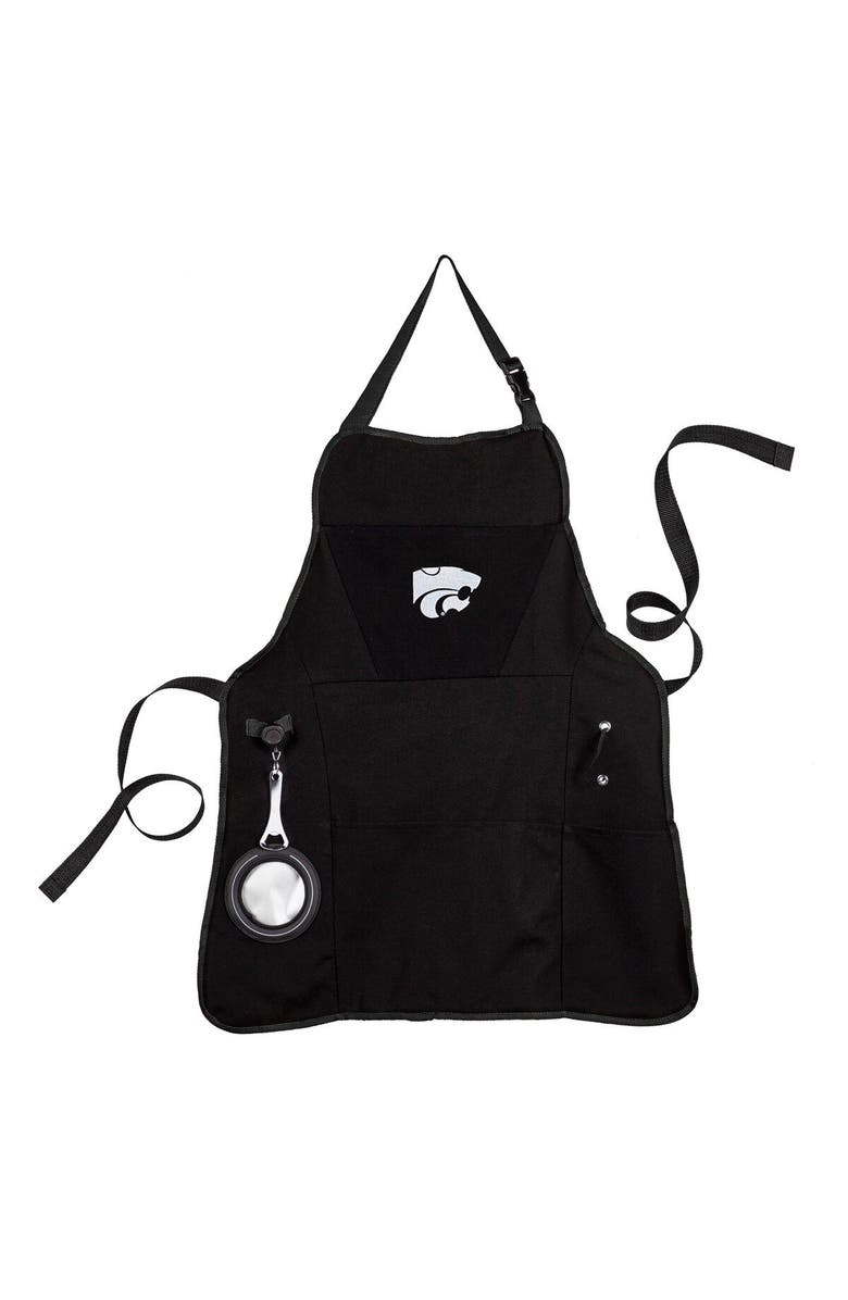 Evergreen Enterprises Kansas State Wildcats Grill Apron, Main, color, Black