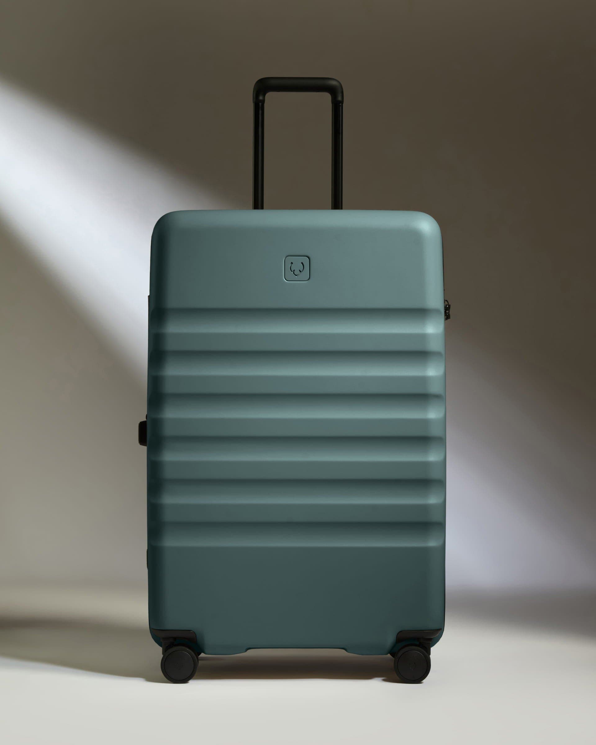 ANTLER Icon Stripe Large Luggage, Alternate, color, Glade Blue