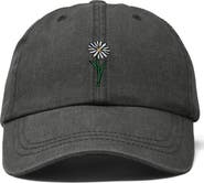 Dalix Daisy Embroidered Everyday Hat