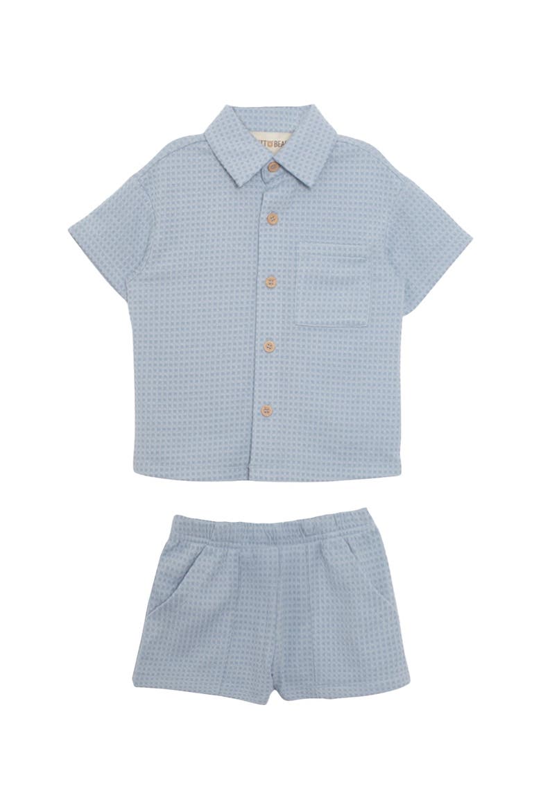 Rowland Short Sleeve Two Piece Set, Main, color, Blue