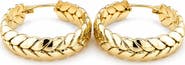 Juvell Braided Hoop Earrings