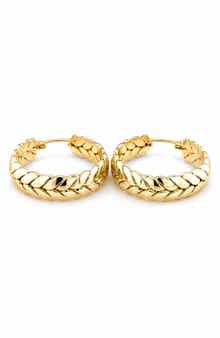Braided Hoop Earrings