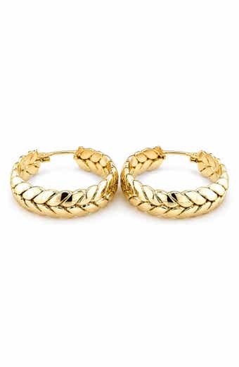 Braided Hoop Earrings