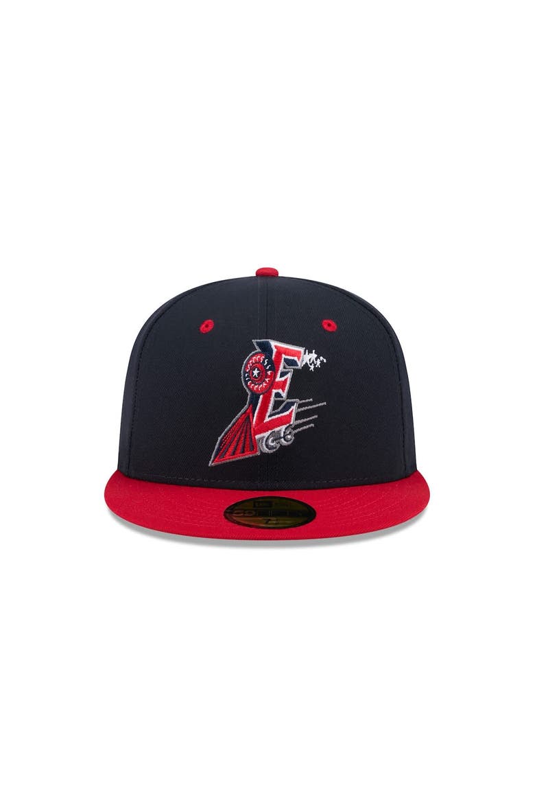 Men's New Era  Navy Round Rock Express Theme Nights 59FIFTY Fitted Hat, Alternate, color, Navy