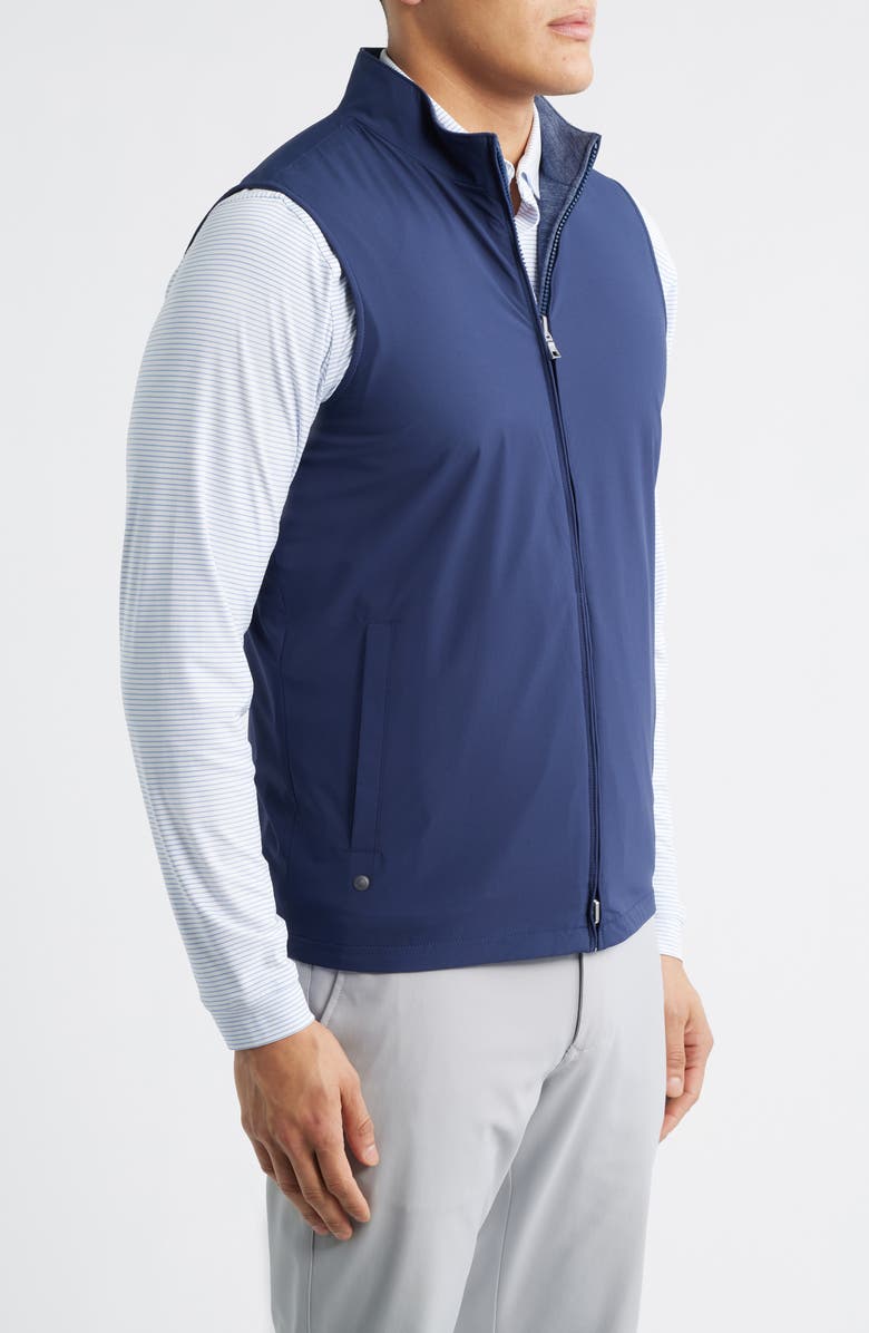 Peter Millar Reversible Water Resistant Vest, Alternate, color, Navy