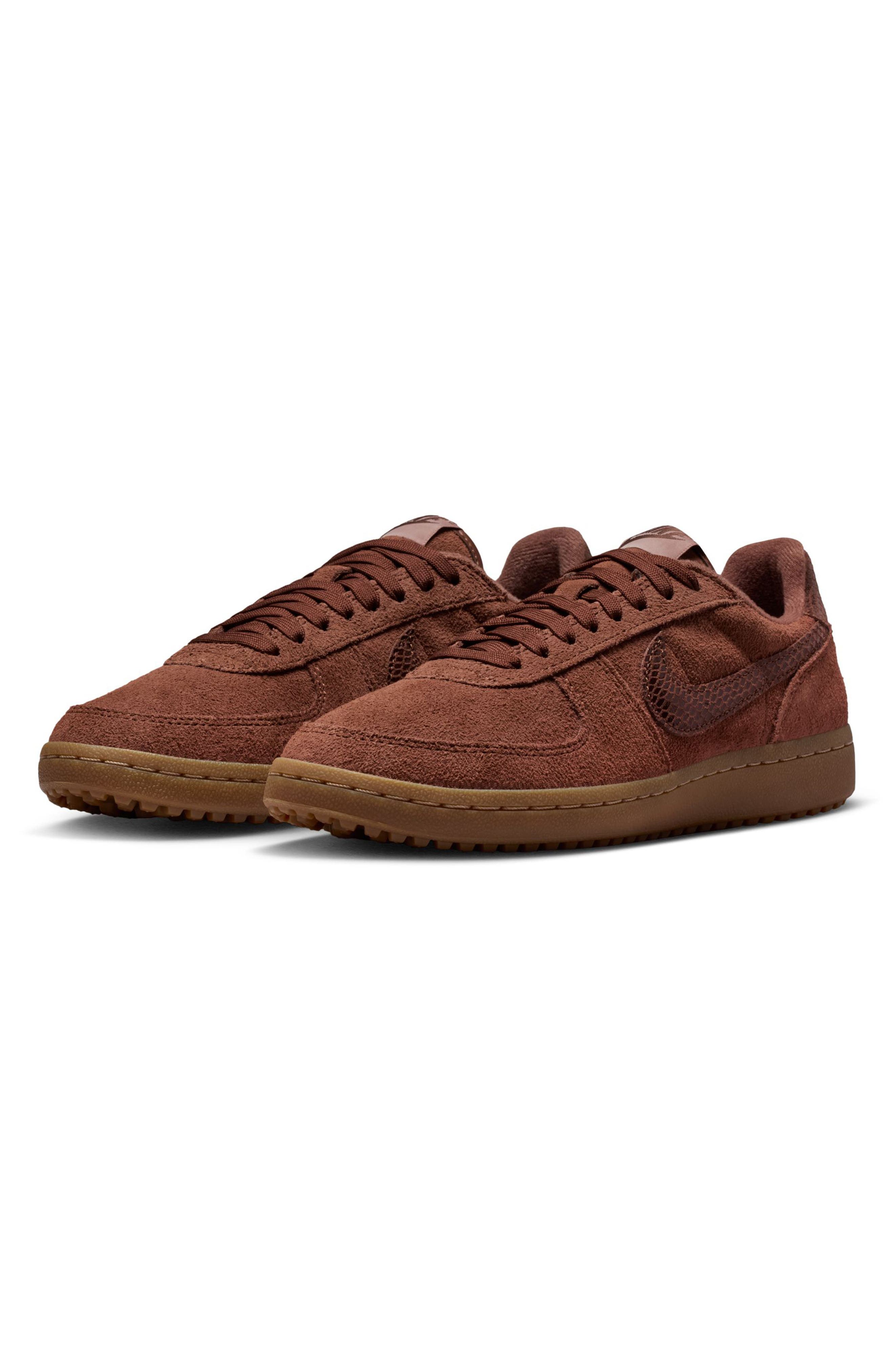 Nike Field General Mesh Swoosh Sneaker, Main, color, Fauna Brown/ Baroque Brown