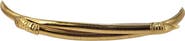 MADISON BEVERLY HILLS Vintage 70's Gold Snake Serpent Sculptural Belt