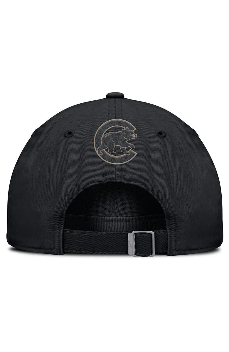 Nike Men's Nike Black Chicago Cubs Camo Pack Club Adjustable Hat, Alternate, color, Black