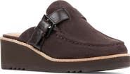 Donald Pliner Elvesa Leather Platform Wedge Mule