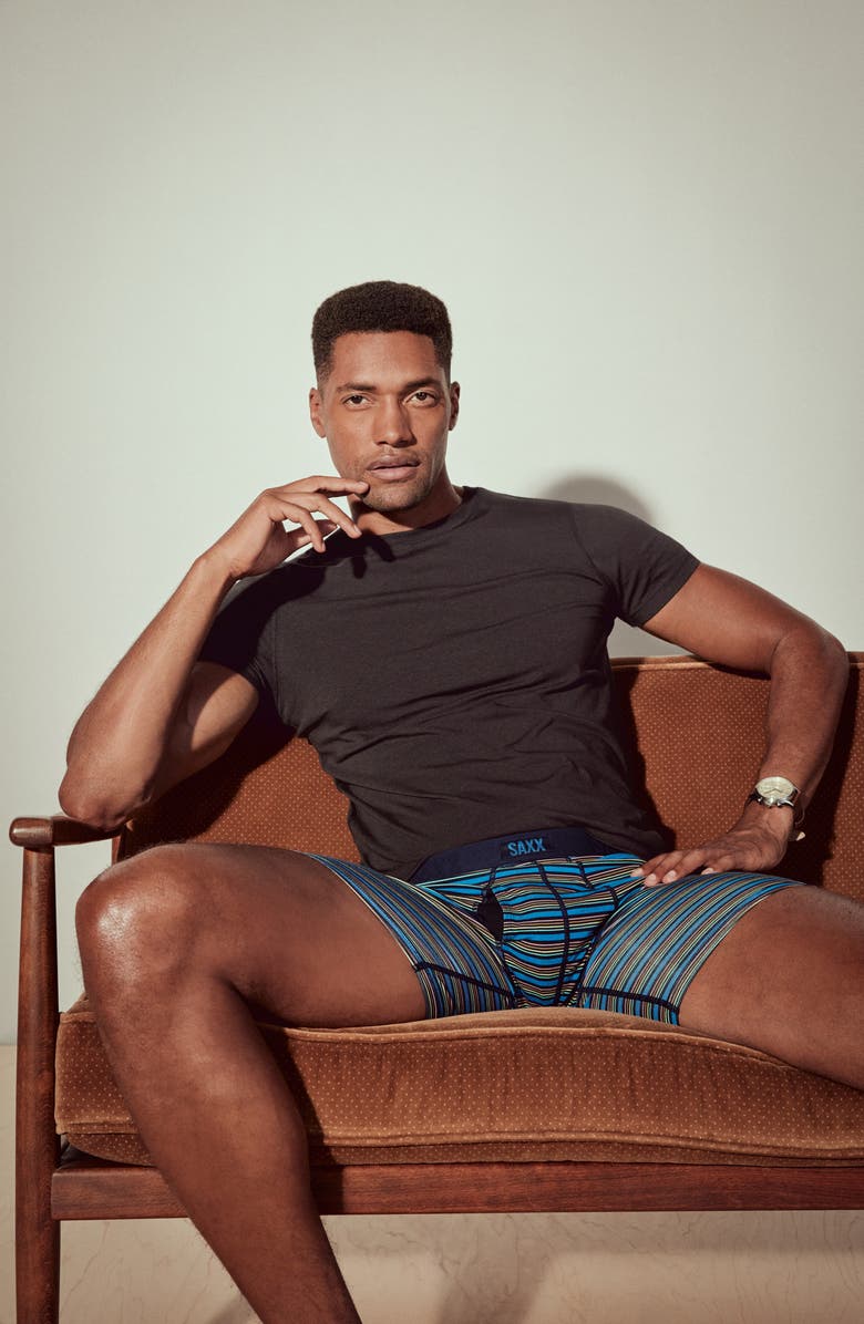 SAXX DropTemp<sup>®</sup> Cooling Cotton Slim Fit Crewneck Undershirt, Alternate, color, Black