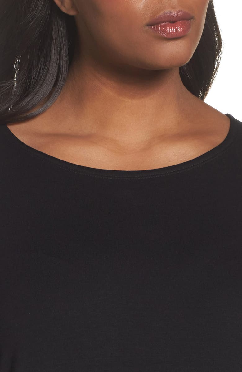 Eileen Fisher Jersey Shift Dress, Alternate, color, 