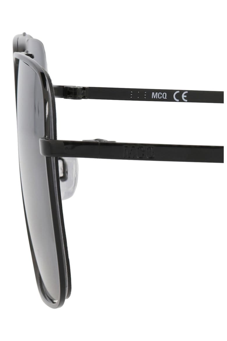 52mm Square Sunglasses, Alternate, color, BLACK BLACK GREY