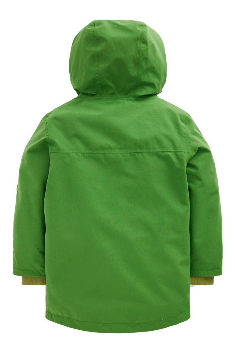 Kids' Waterproof Monster Raincoat, Alternate, color, BROCCOLI MONSTER