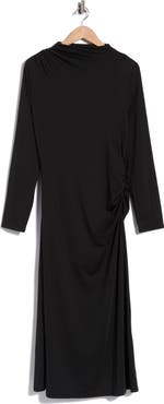 AREA STARS Cleo Ruched Jersey Dress