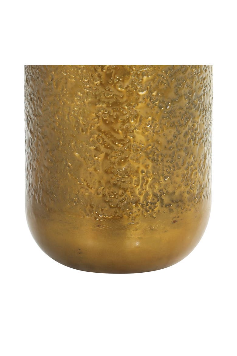 Metal Vase, Alternate, color, GOLD