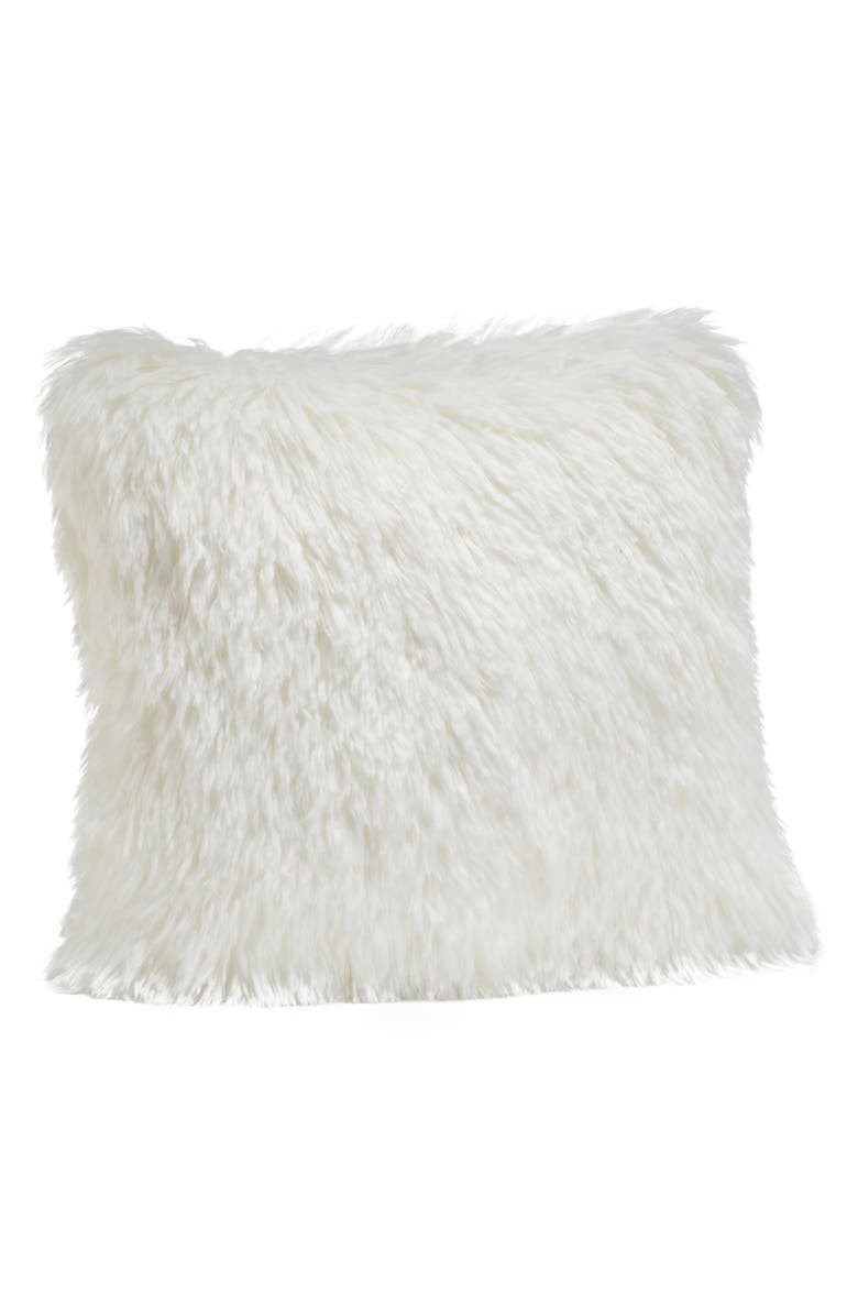 DONNA SALYERS FABULOUS FURS Limited Edition Faux Fur Pillow, Main, color, 