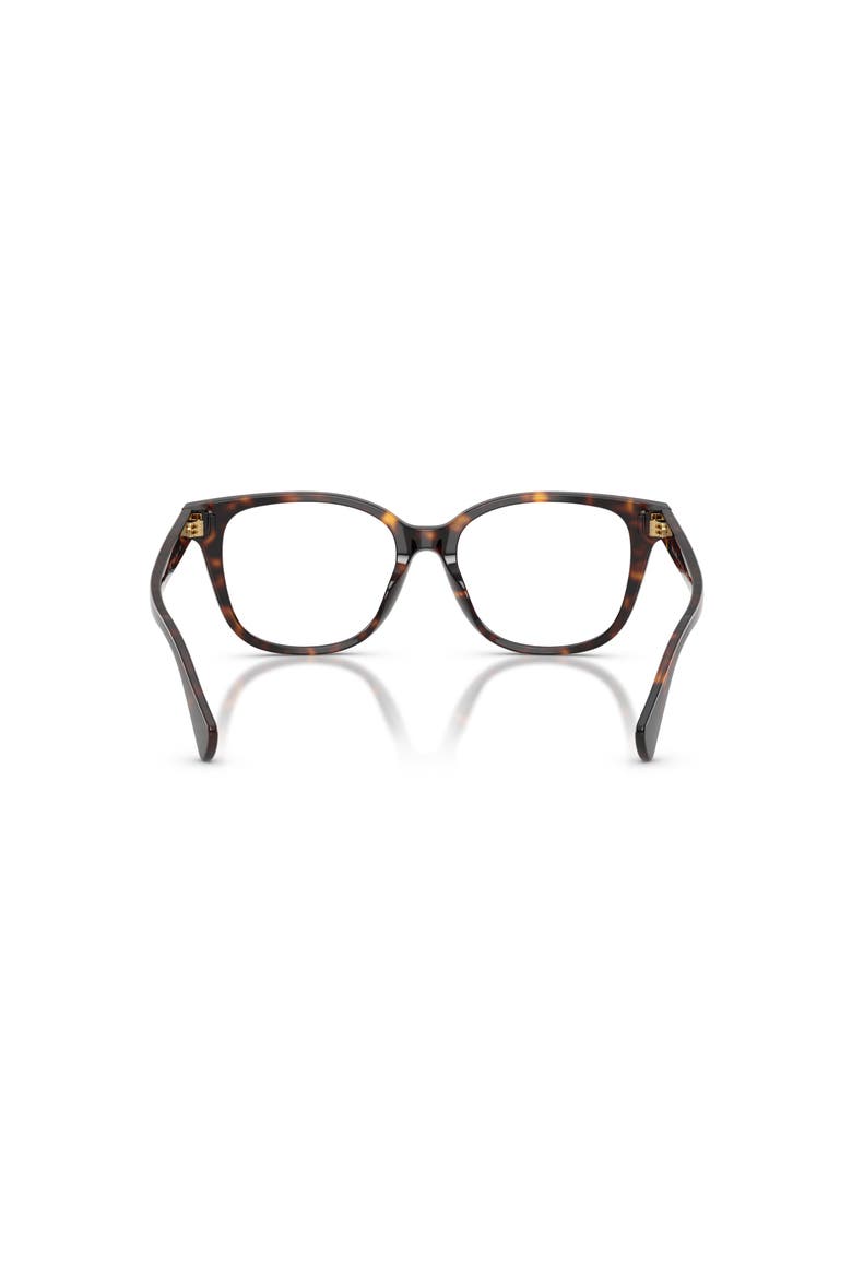 54mm Square optical glasses, Alternate, color, Brown