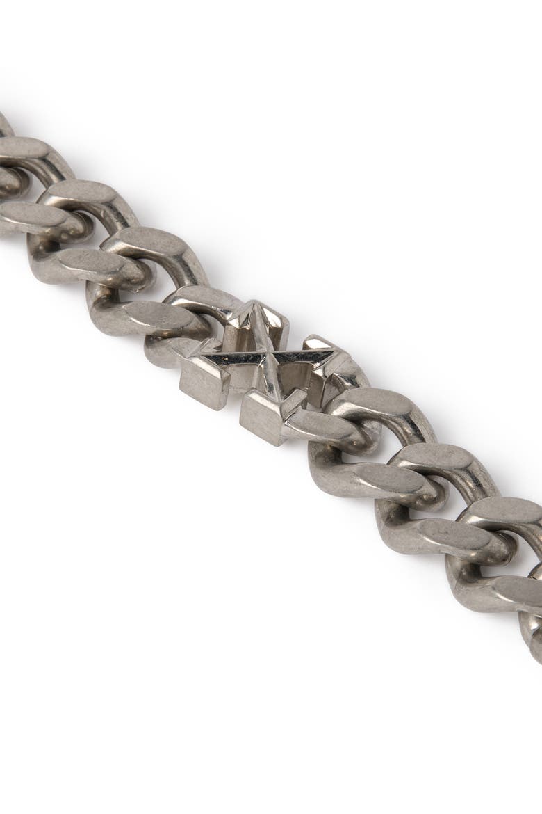 Men's Arrow Chain Bracelet, Alternate, color, Silver