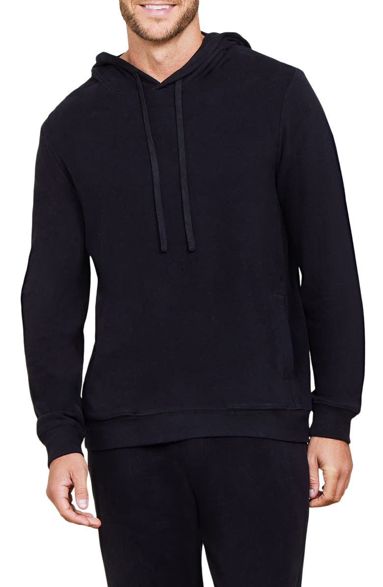 Barefoot Dreams<sup>®</sup> Malibu Collection<sup>®</sup> Brushed Fleece Lounge Hoodie, Main, color, 