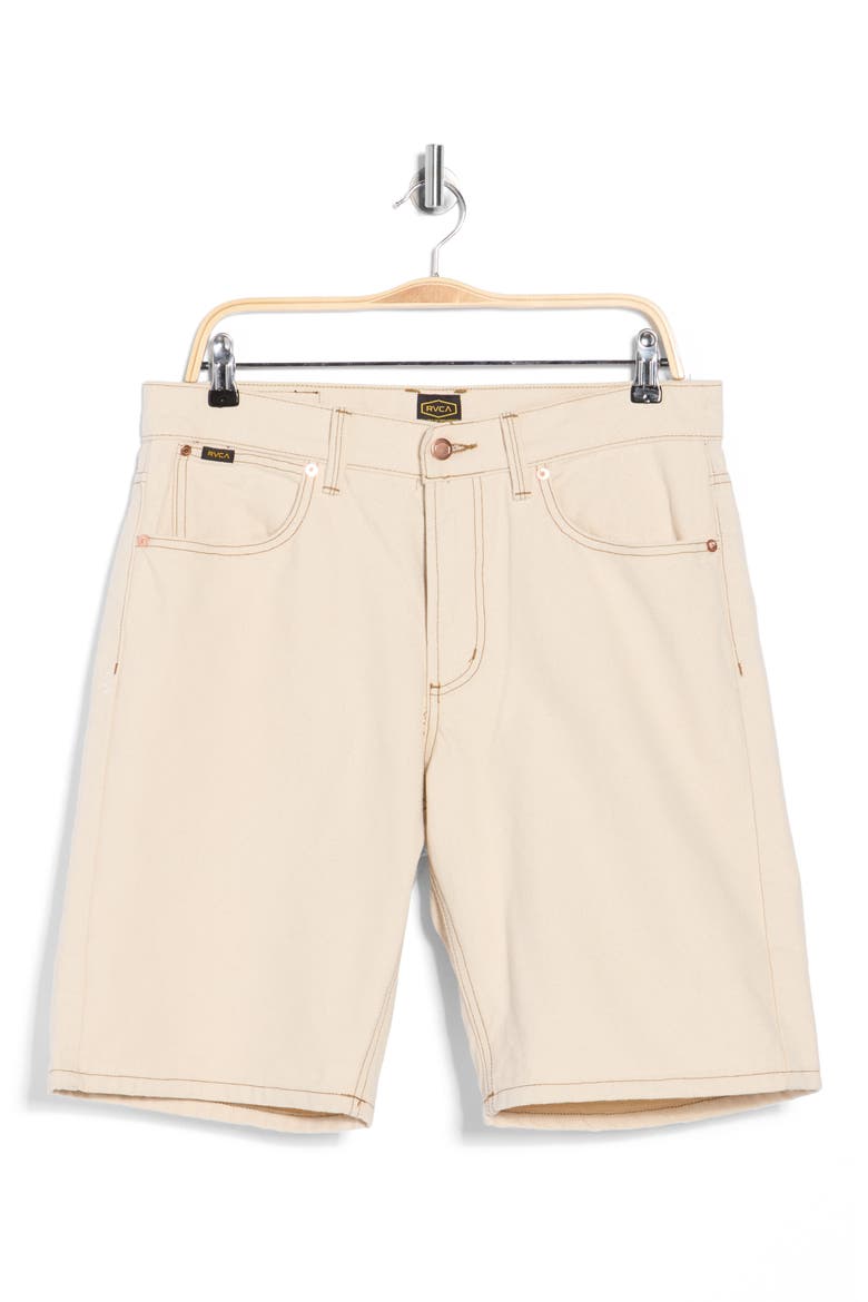 Dayshift Relaxed Fit Five-Pocket Shorts, Alternate, color, CERAMIC