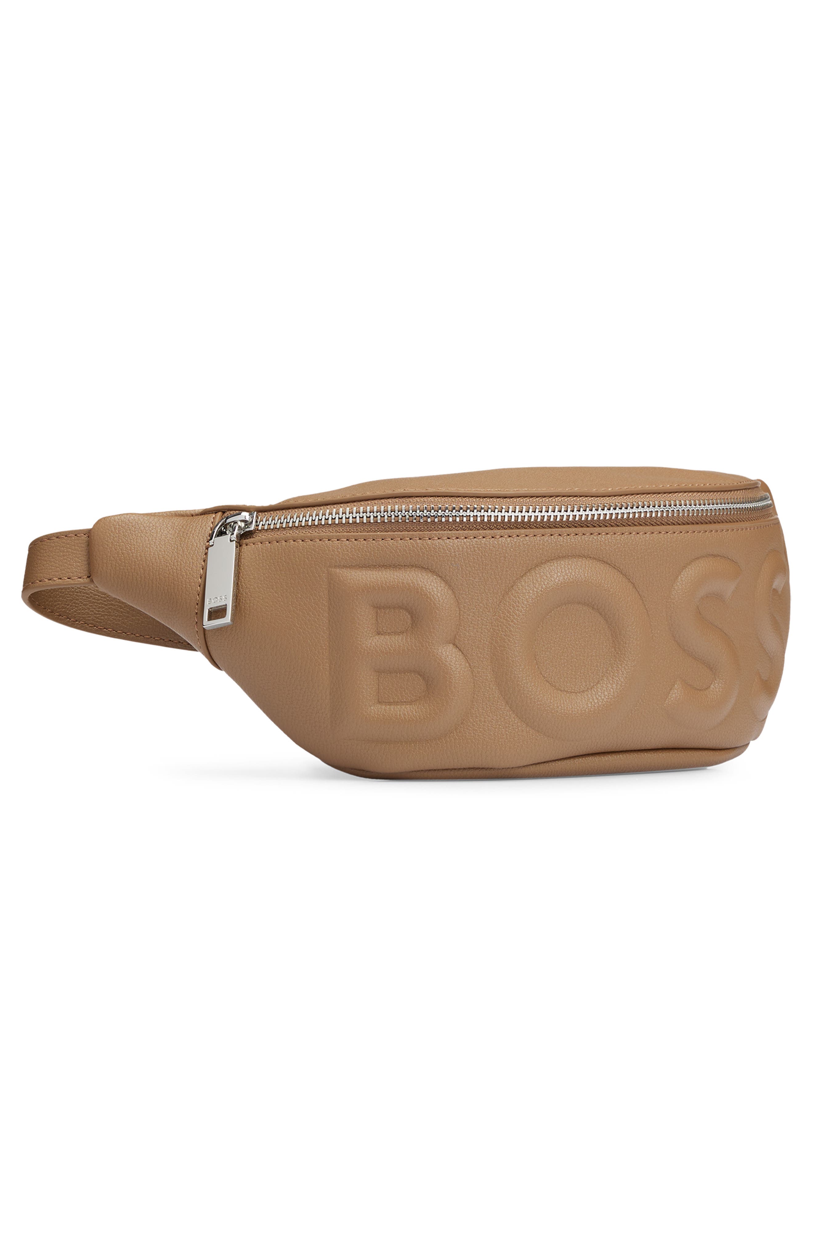BOSS Olivia Faux Leather Belt Bag, Alternate, color, 