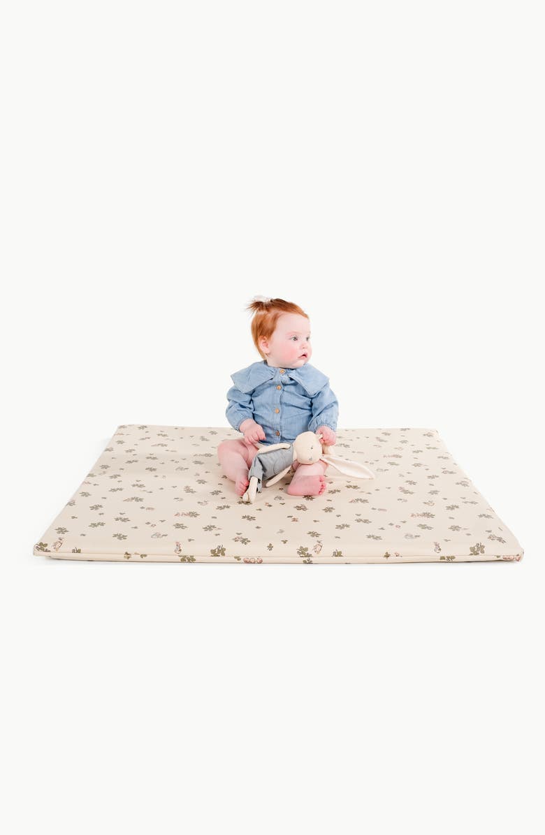 GATHRE X Beatrix Potter Padded Square Play Mat, Alternate, color, Peter Rabbit
