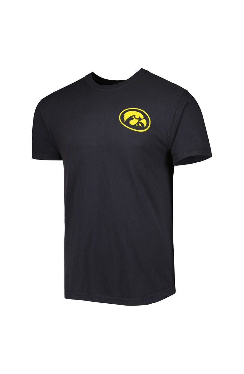 IMAGE ONE Men's Black Iowa Hawkeyes Hyperlocal T-Shirt, Alternate, color, Black