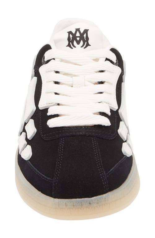 Shop Amiri Pacific Bones Low Top Sneaker In Black
