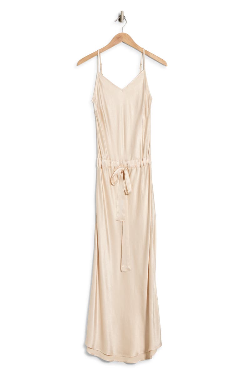 Young, Fabulous & Broke Kalani Satin Slipdress, Main, color, 