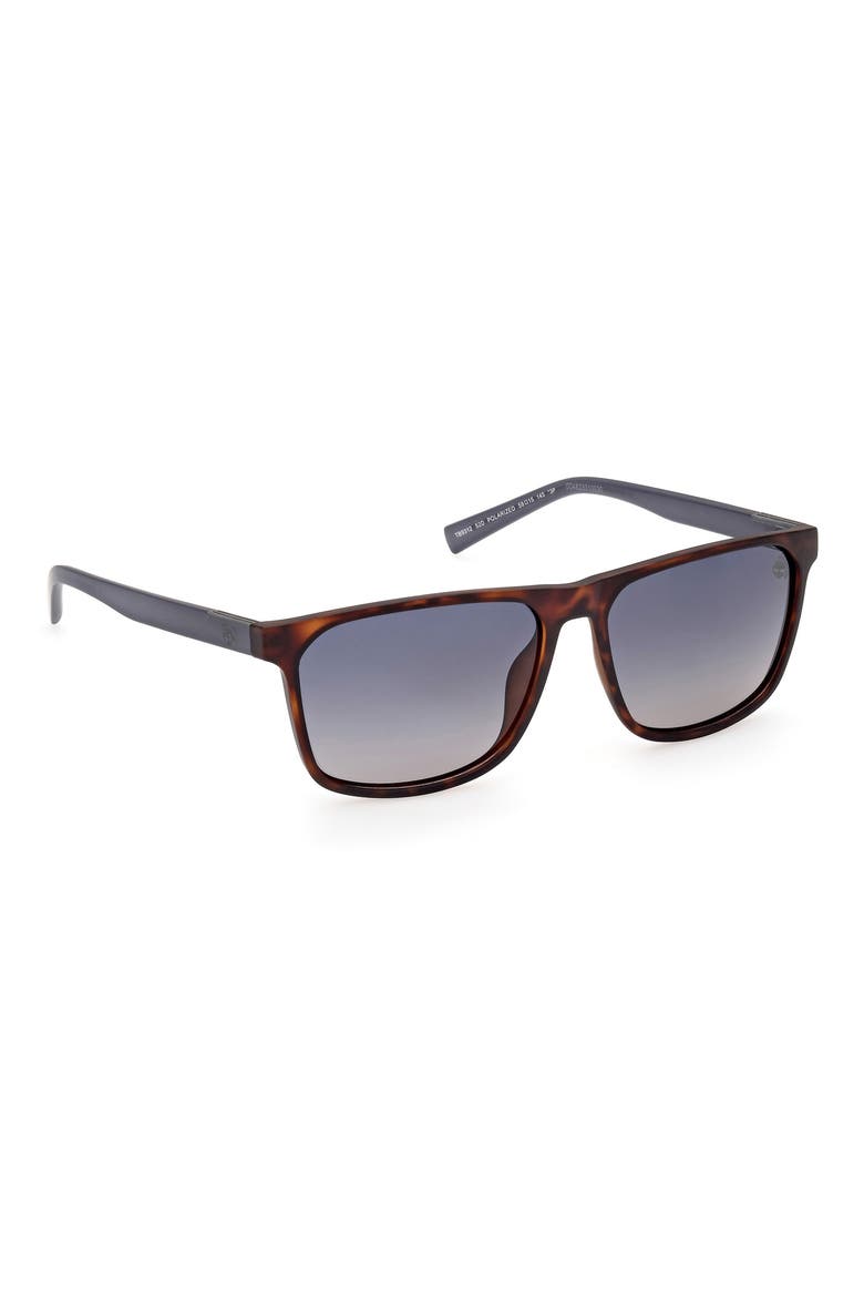 59mm Sunglasses, Alternate, color, DARK HAVANA / SMOKE POLARIZED