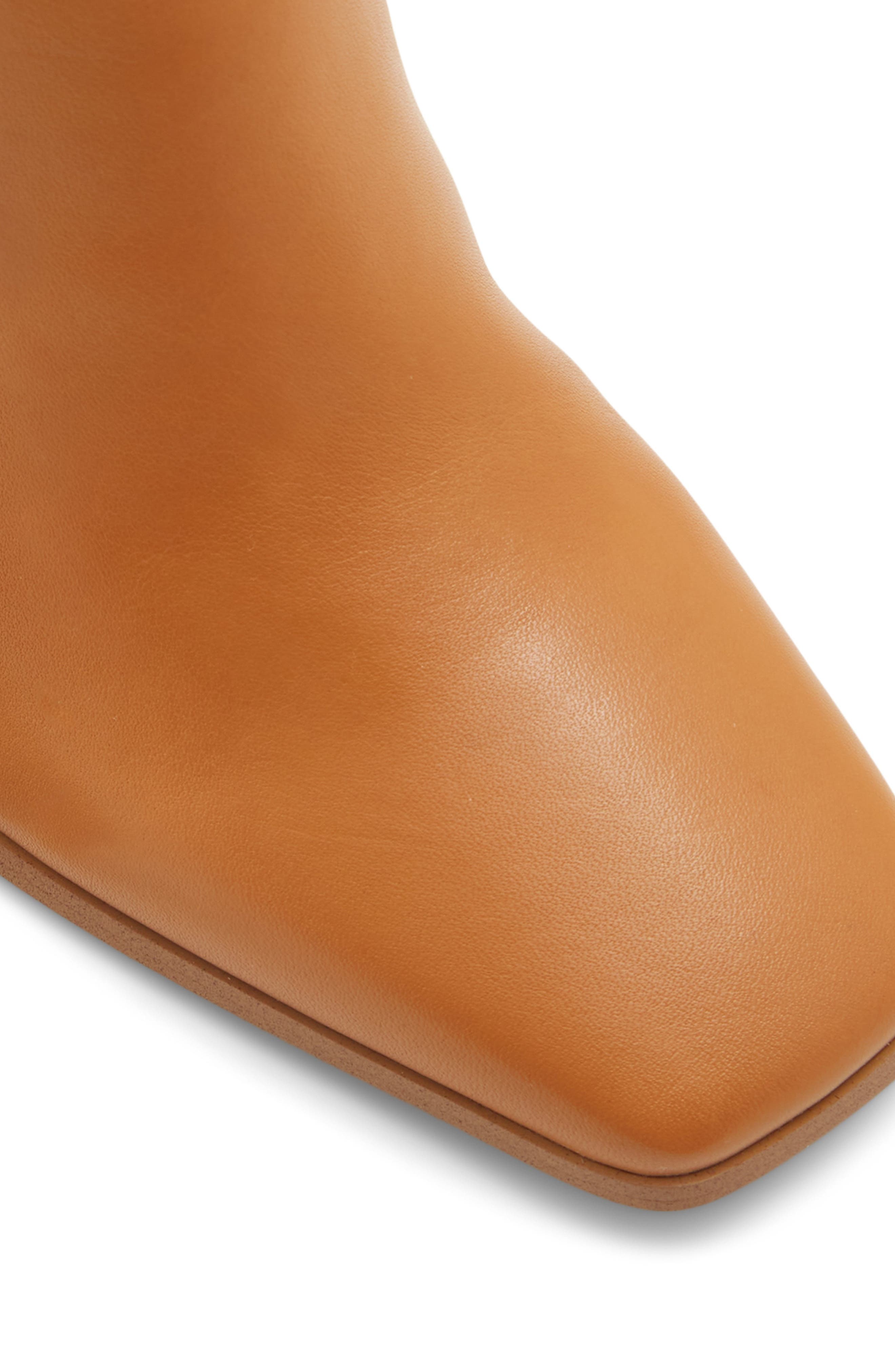 ALDO Theliven Bootie, Alternate, color, Medium Brown Leather