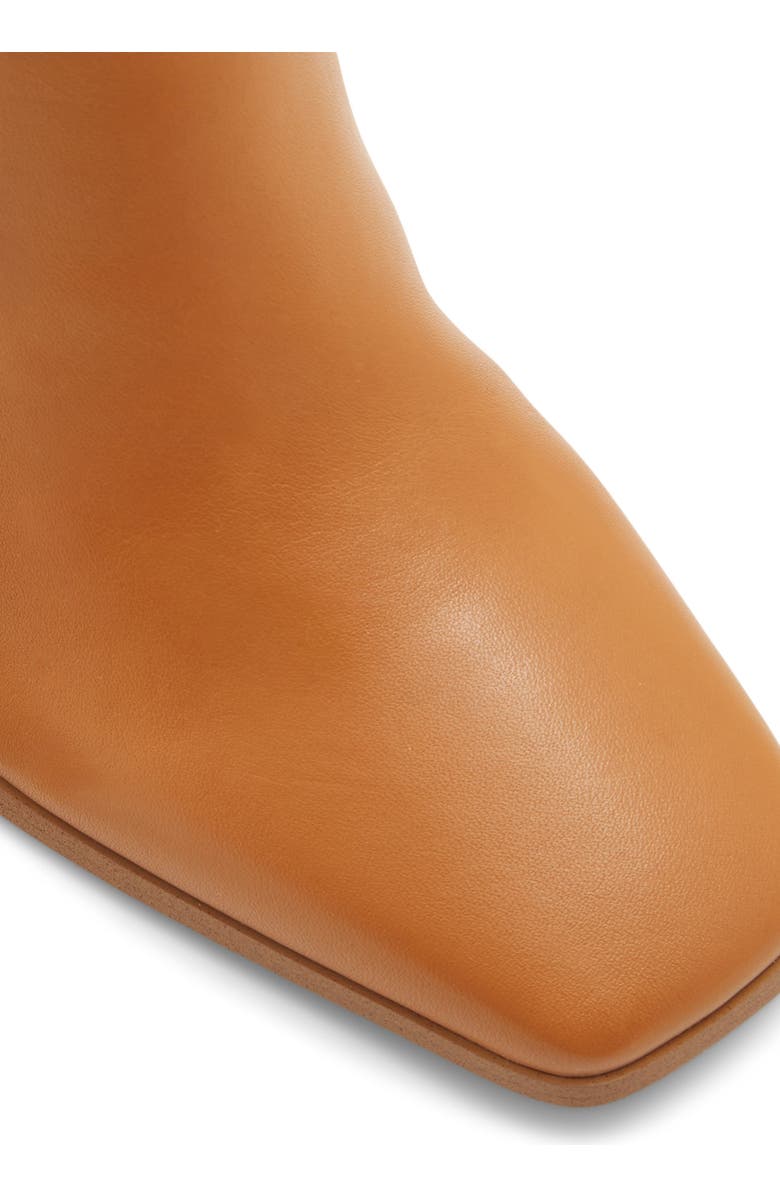 ALDO Theliven Bootie, Alternate, color, Medium Brown Leather