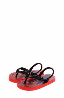 JOSMO Kids' Spider-Man Slingback Flip Flop Sandal