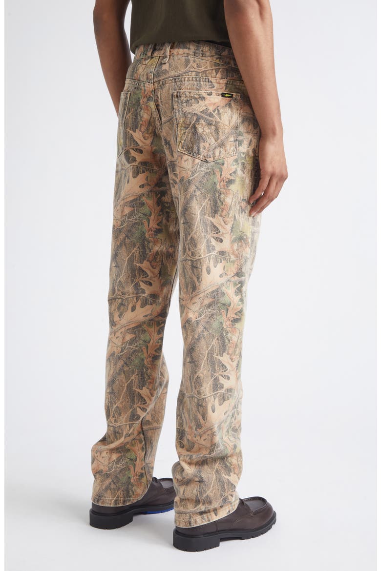 Standard Studded Slim Straight Leg Jeans, Alternate, color, REALTREE CAMO