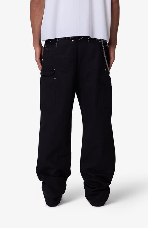 Mnml Ultra Baggy Chinos In Black