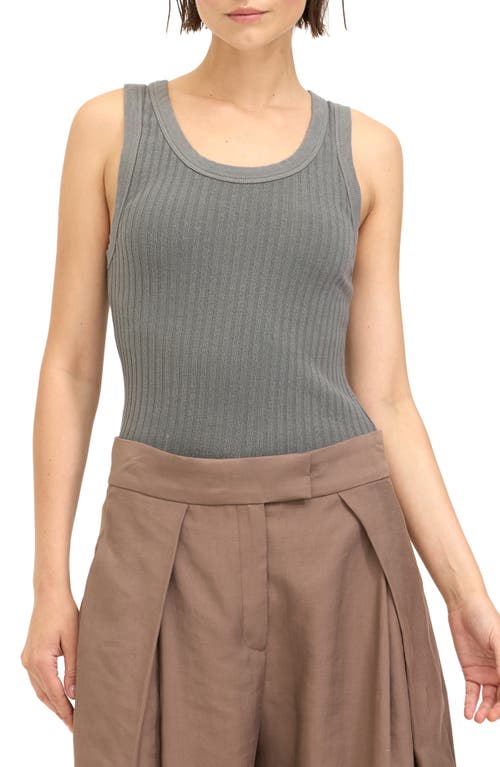 Project Social T Cooper Rib Tank In Slate