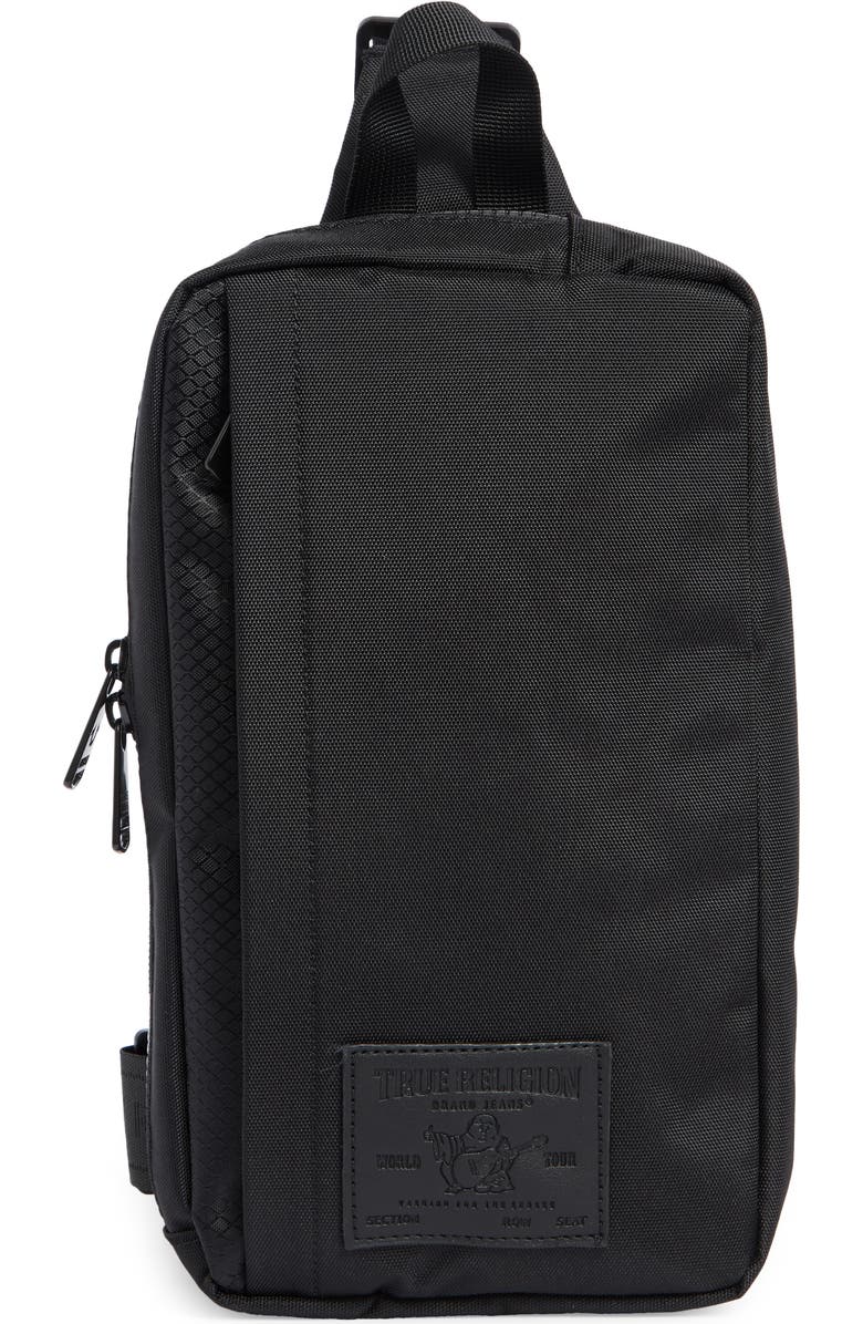 True Religion Porter 2.0 Sling Bag, Main, color, Black